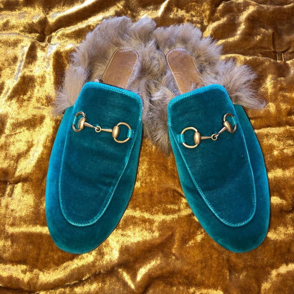 ***WMNS GUCCI PRINCETOWN LEATHER SLIPPER***
